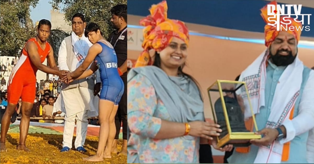 जमुई में “माटी का बल दंगल” से गुंजा अखाड़ा, परंपरागत कुश्ती को बढ़ावा देने की पहल